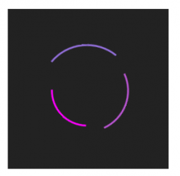 纯css3多个线性旋转加载动画