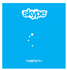css3仿Skype旋转加载动画