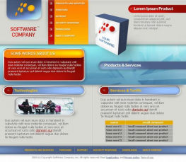 公司企业网站模板 TemplateMonster 公司模板 公司企业