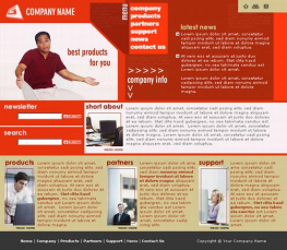 公司企业 Mastertemplates 产品模板