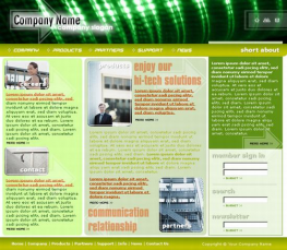 公司企业网站模板 Mastertemplates 公司模板 公司企业