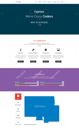 html5模板 科技公司首陆页HTML5模板 公司企业网站模板