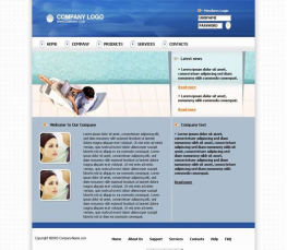 公司企业网站模板 templatespace 公司模板 公司企业