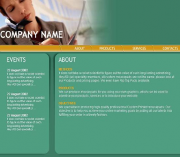 公司企业网站模板 InstantCoffee 公司模板 公司企业