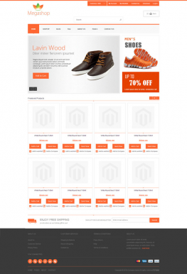 html5模板 服装B2C在线购物商城HTML5模板 电子商务模板