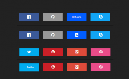 CSS3小图标分享按钮
