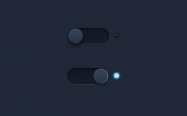 CSS3实现3D发光切换按钮