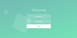 CSS3动态背景登录框代码