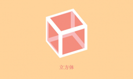 CSS3立方体3D翻转加载特效