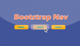 Bootstrap遮罩移动导航菜单代码