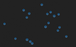 HTML5 Canvas下雪雪花动画特效