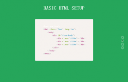 jQuery+CSS3全屏垂直翻页代码