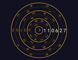 CSS3创意个性数字时钟动画特效