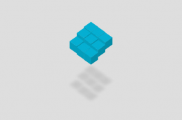 CSS3实现3D立方体加载特效