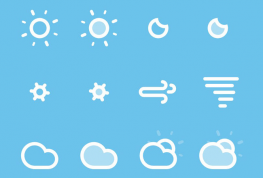 css3实现天气图标