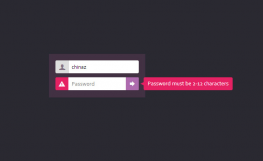 Tooltip验证提示HTML5表单