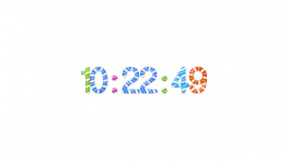 js可爱糖果样式数字时间代码