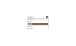 select美化自定义下拉框样式