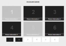 jQuery鼠标双击图片加入小框代码