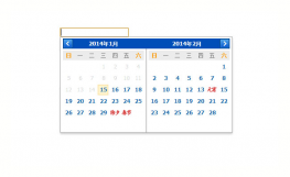 携程网带节日提示日期控件