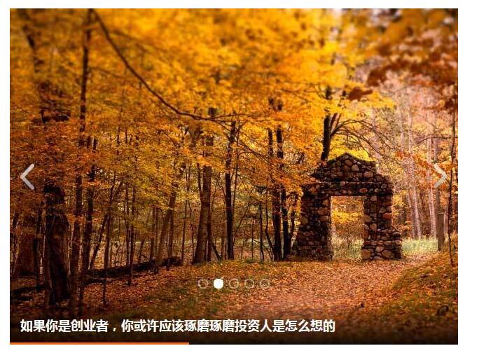 jquery带进度条滚动图片轮播代码