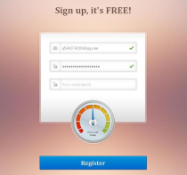 html5注册表单密码强度验证
