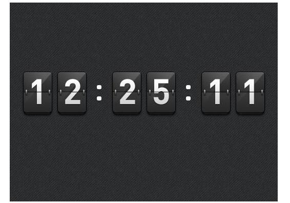 jquery.countdown.js网页倒计时插件