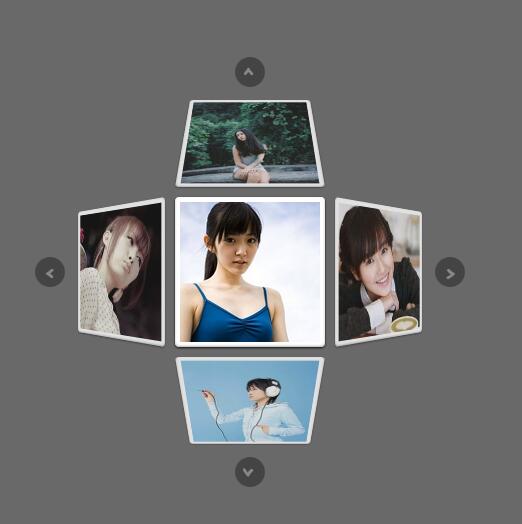 html5三维布局图片滚动