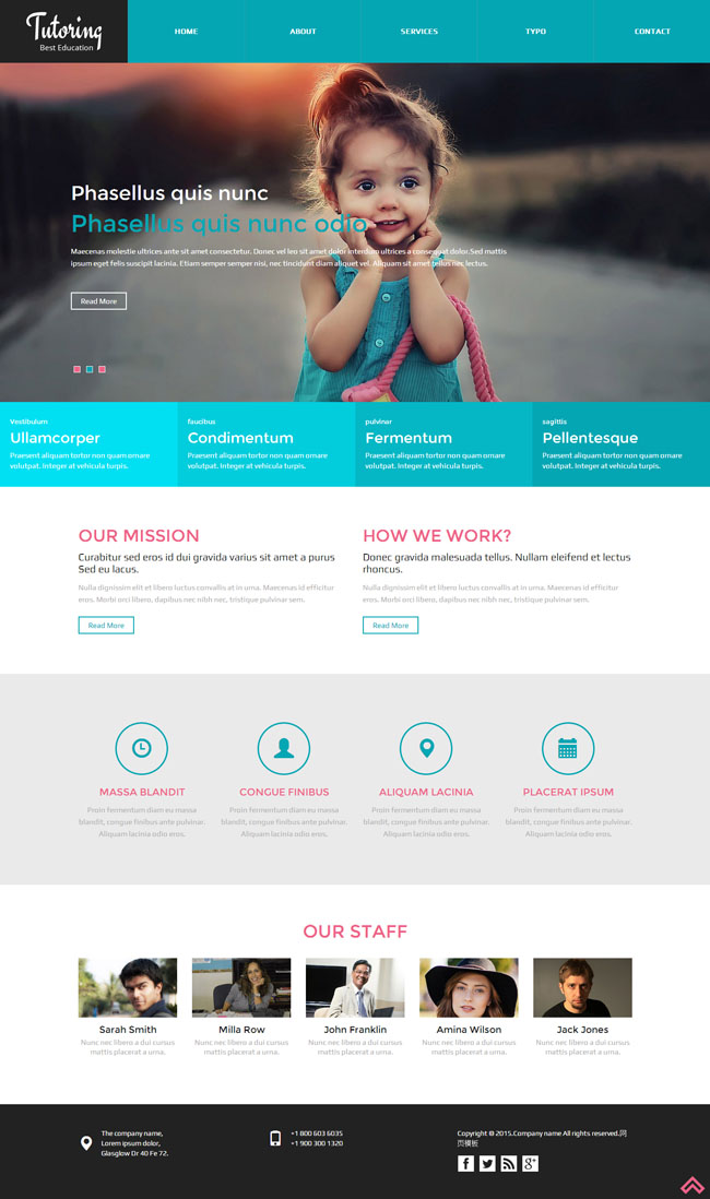 html5模板儿童乐园HTML5模板下载人物类模板人物家庭