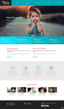 html5模板儿童乐园HTML5模板下载人物类模板人物家庭