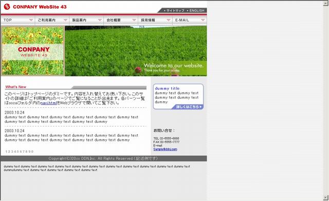 公司企业网站模板 Art 公司模板 公司企业