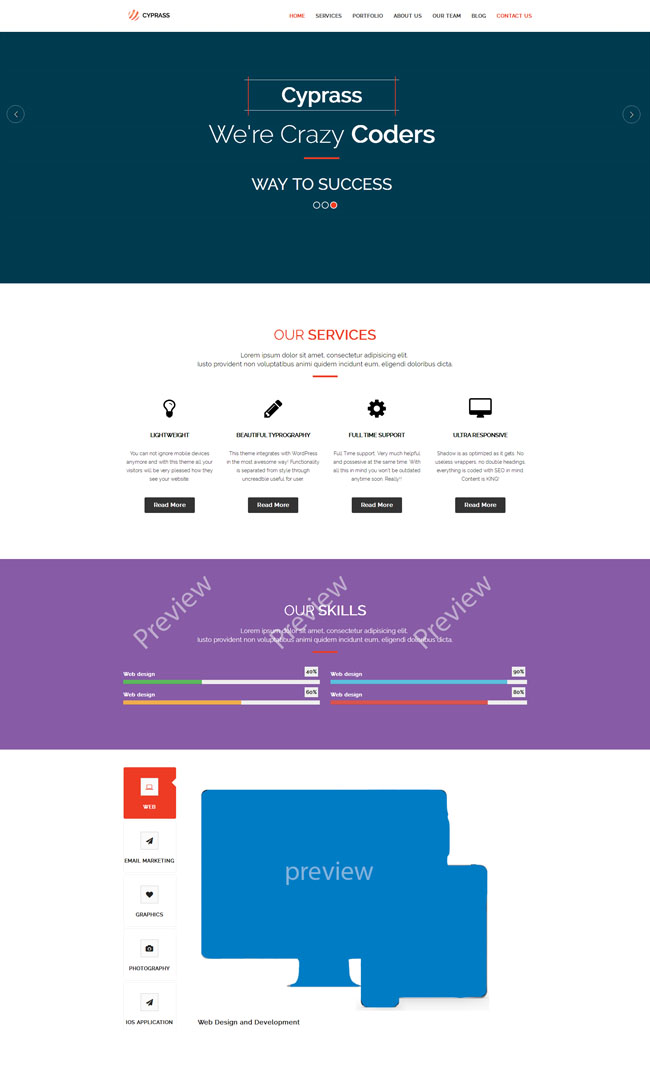 html5模板 科技公司首陆页HTML5模板 公司企业网站模板