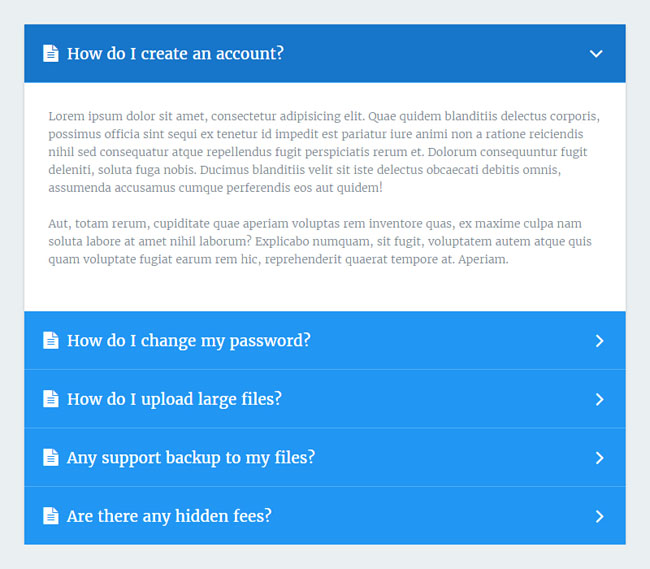 jQuery+CSS3炫酷手风琴特效