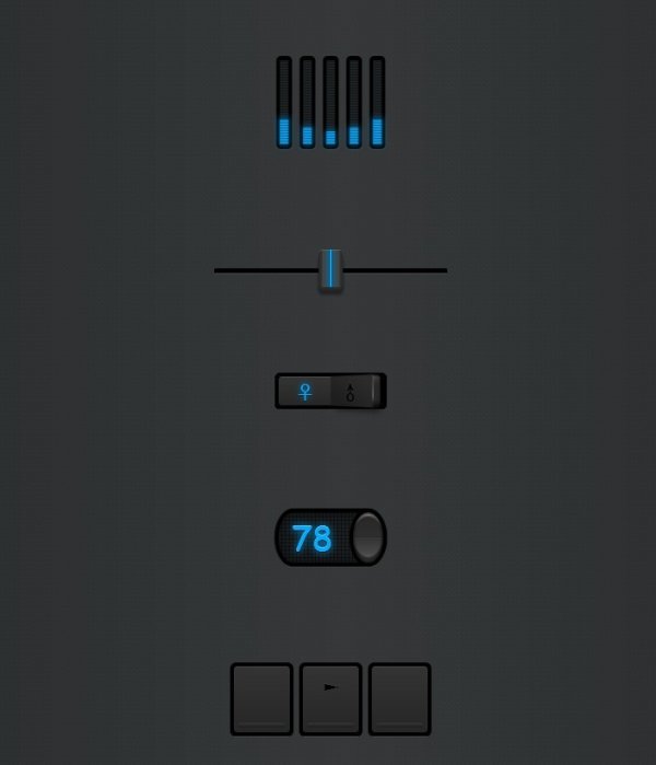 css3 UI开关按钮