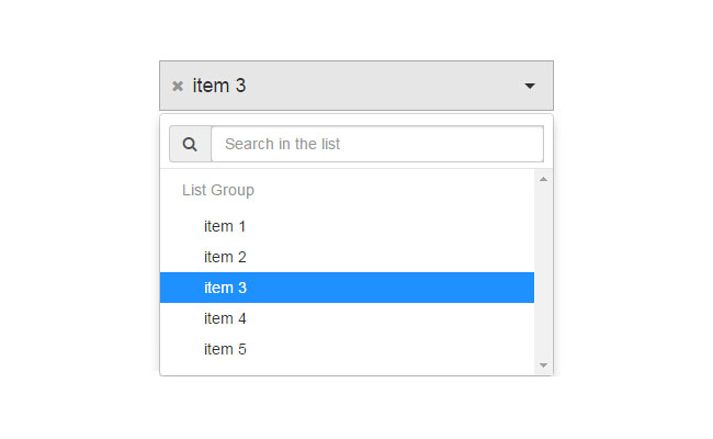 jquery select带筛选下拉框代码