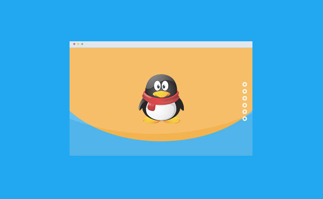 jQuery+CSS3弹性过渡全屏翻页特效