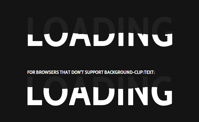 CSS3实现水位充满文字特效