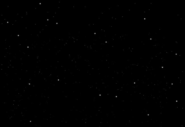 纯CSS3制作3D星空背景动画特效