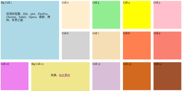 随浏览器大小切换jquery流布局