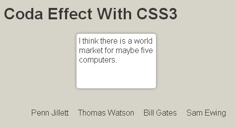纯css3冒泡式提示信息框特效
