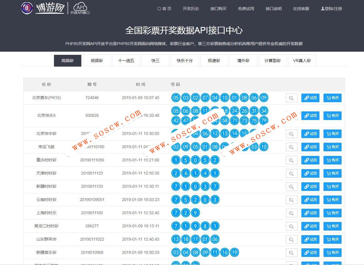 仿博易网开奖API接口调用完整源码开奖网源码+对接支付+完整视频教程