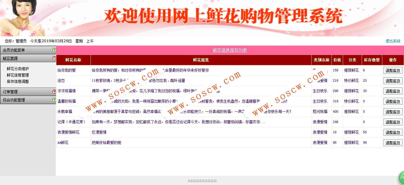 基于.NET的花店管理系统SQL server2008