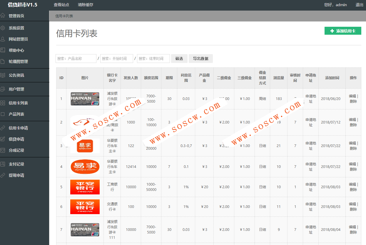 Thinkphp开发借dai超市三级分销源码分享 金融借dai超市源码下载
