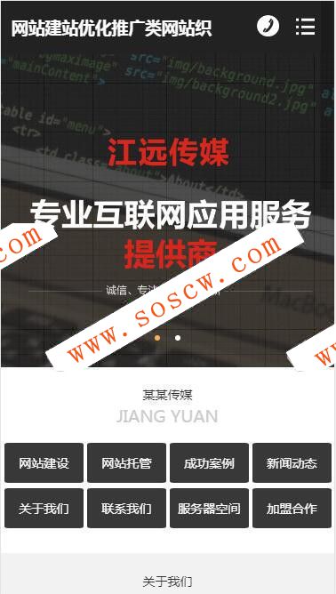 网站建设优化推广类网站织梦mip模板(三端同步)PC+wap+MIP+利于SEO优化