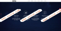 高端炫酷网络公司设计公司科技公司织梦模板(带手机端)