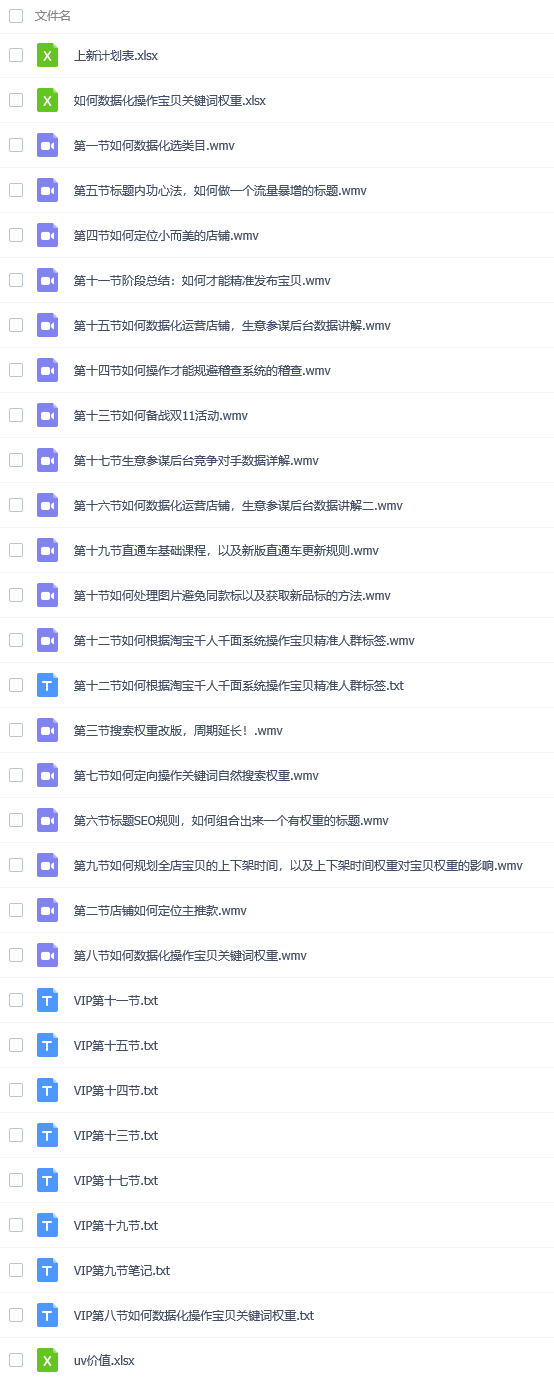 时光第十二期VIP课程合集